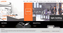Desktop Screenshot of lanzini.it
